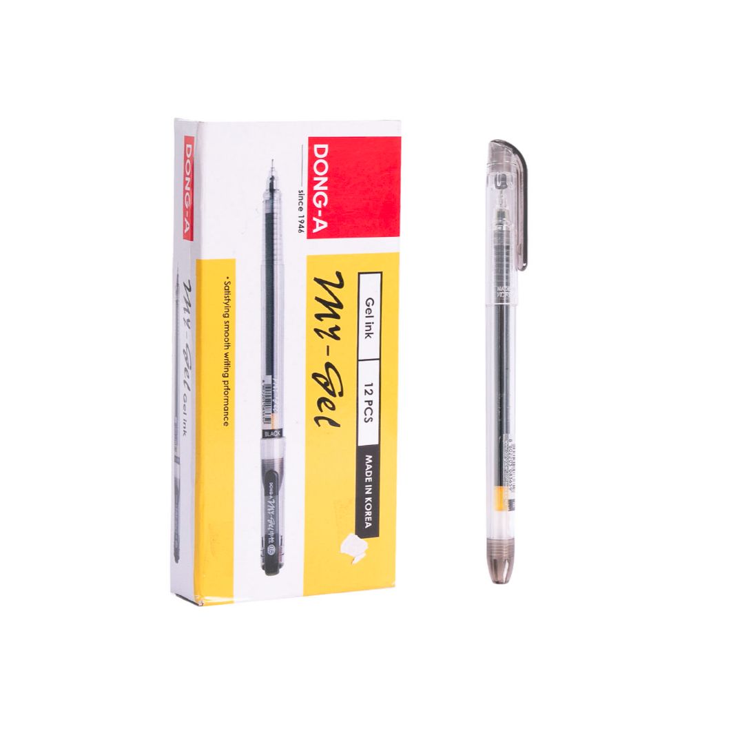BOLIGRAFO DONGA MY GEL 0.5MM CX12 NEGRO (F. 96 DOC)