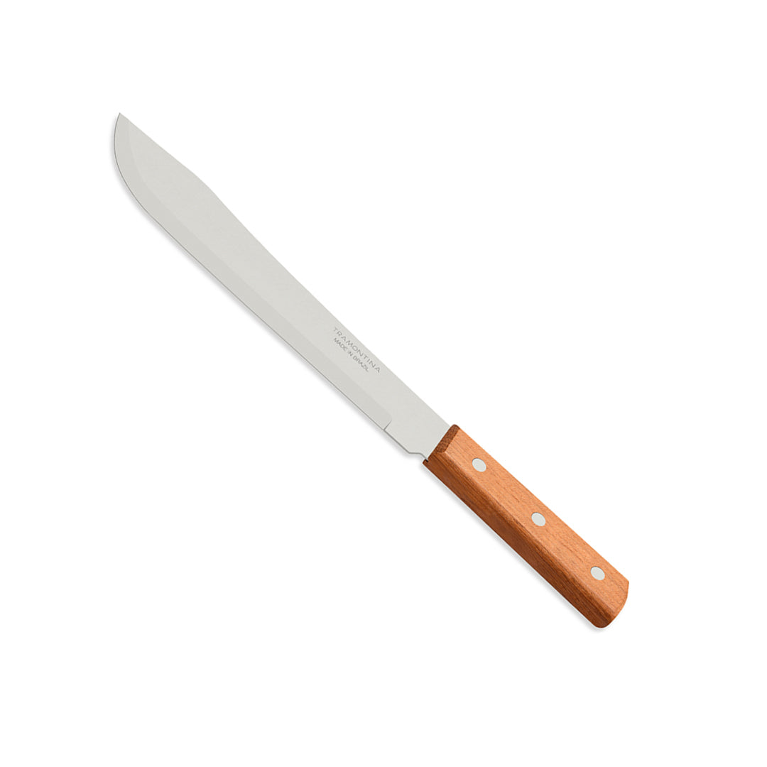 CUCHILLO P/COCINA TRAMONTINA DYNAMIC CACHA DE MADERA 8" (F. 120 UNI)