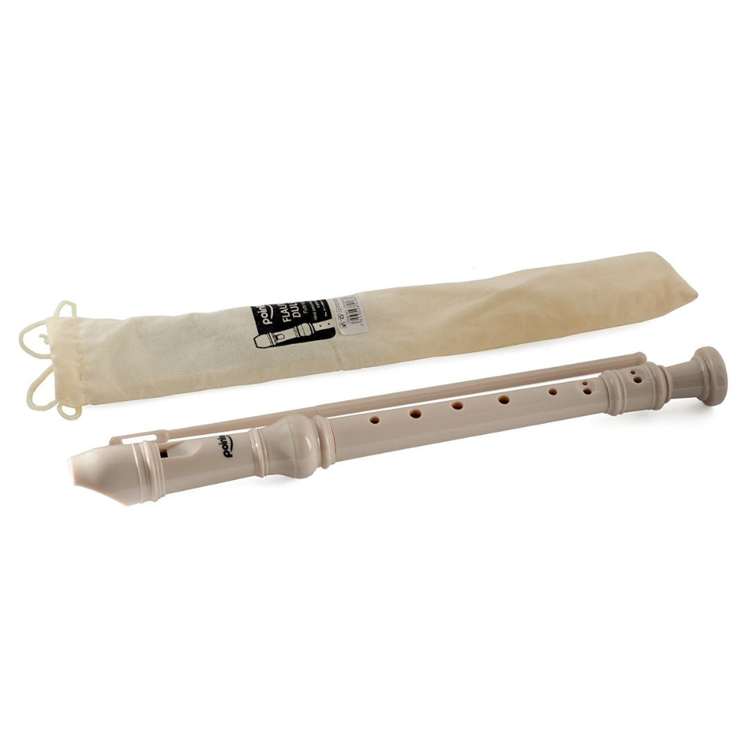 FLAUTA POINTER BEIGE C/ESTUCHE DE TELA (F. 100 UNI)