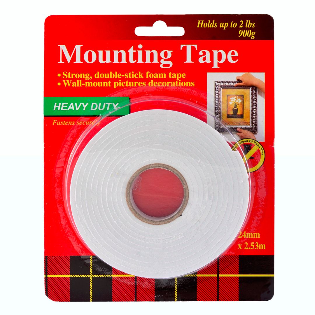 MOUNTING TAPE MOUNTING 24MM X 2.53 MTS (F. 144 SETS)