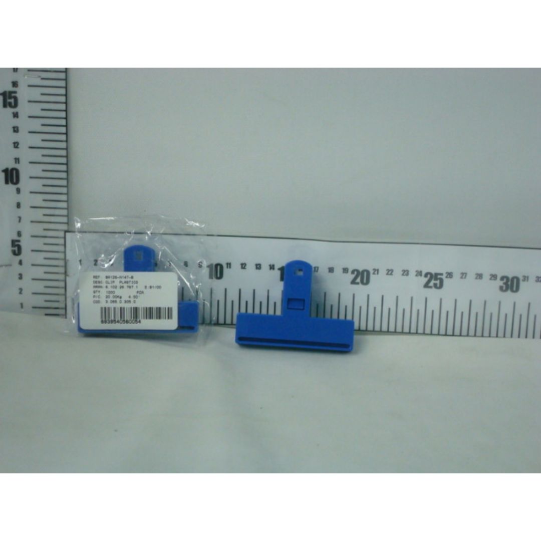 CLIP PLASTICO AZUL