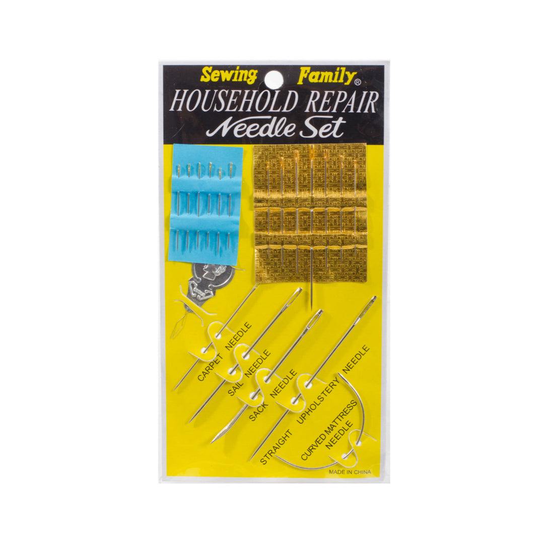 SET DE AGUJAS SEWING FAMILY PARA COSTURA 5 ESTILOS (F. 600 SETS)