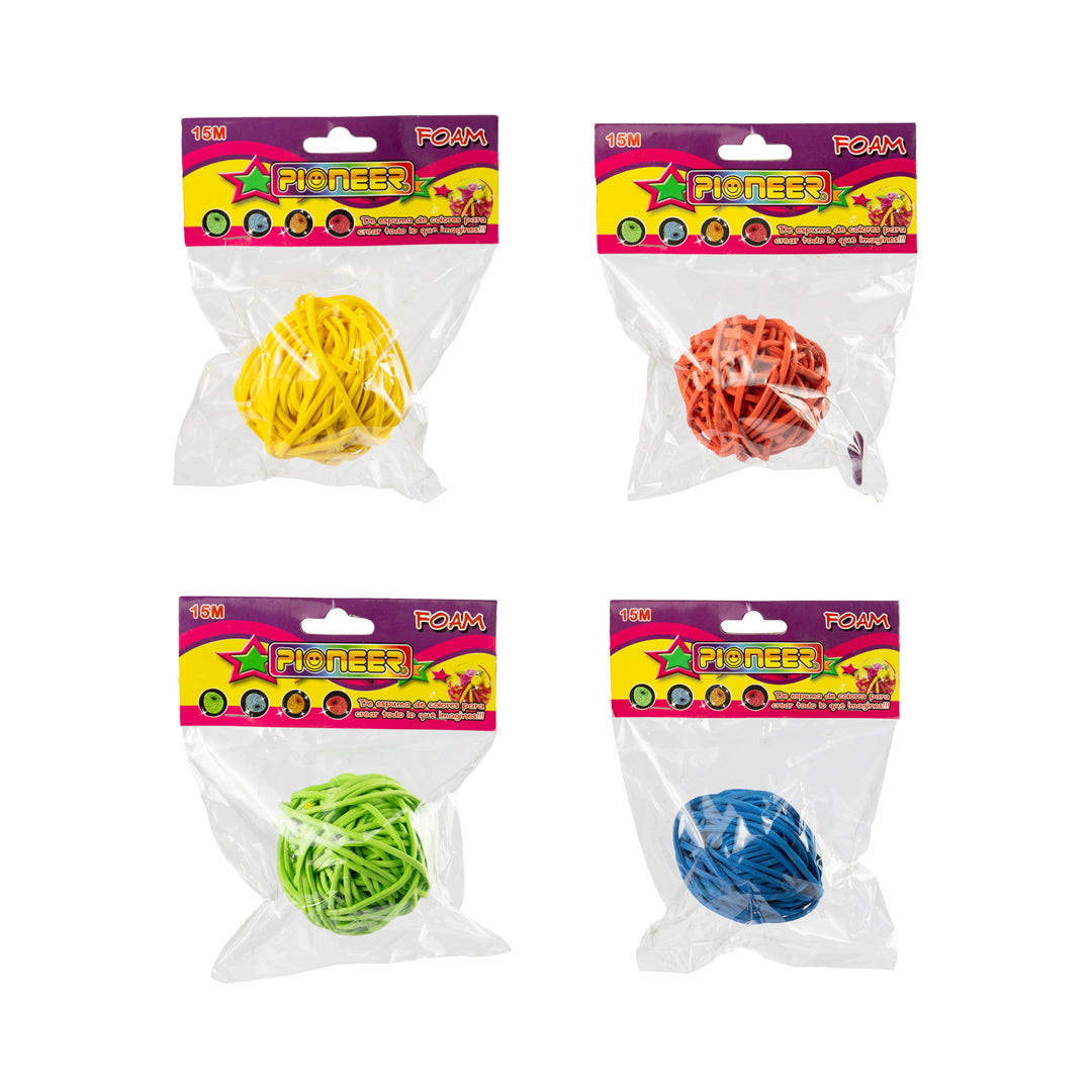 BOLA DE FOAMY POINTER 4 COL. 15M (F. 72 UNI)