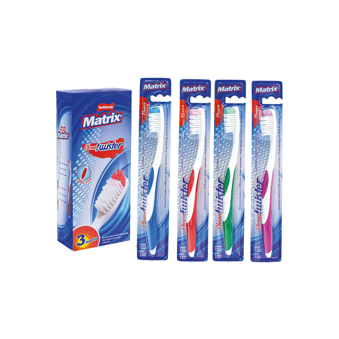 CEPILLO DENTAL MATRIX 4 COLORES CX12 (F. 24 DOC)