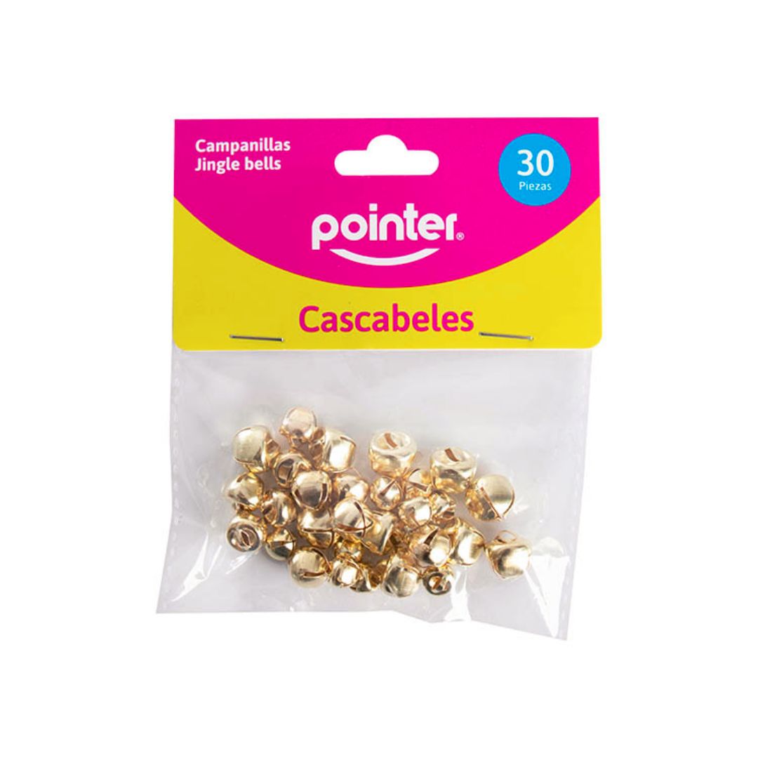 CASCABELES POINTER DORADOS BX30 (F. 240 BAG)