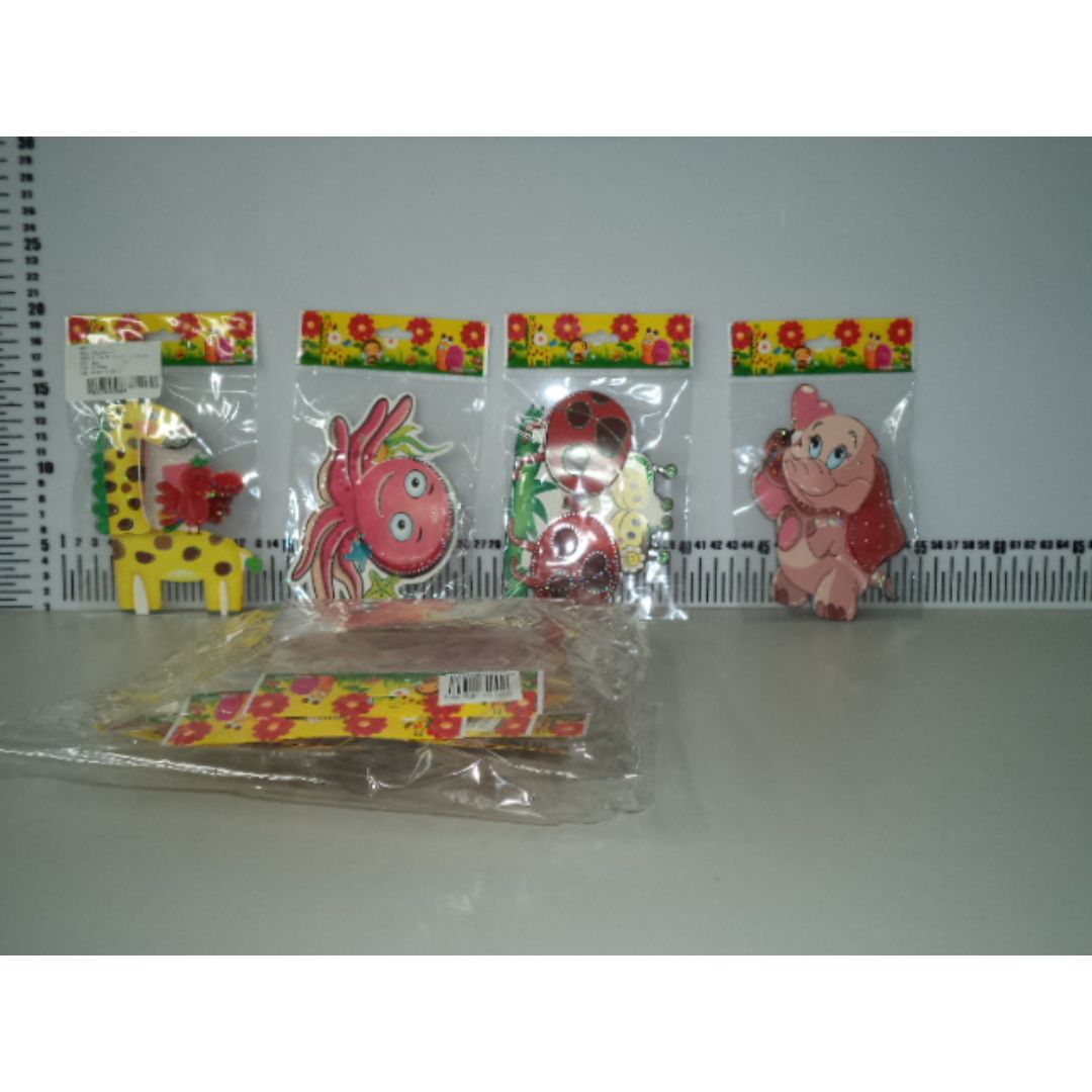 STICKERS 3D ANIMALES SURTIDOS (F. 600 UNI)