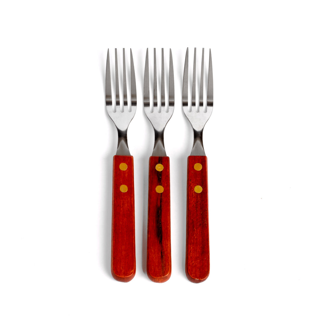 TENEDORES FORK KIWI CX12 CACHA DE MADERA (F. 60 DOC)