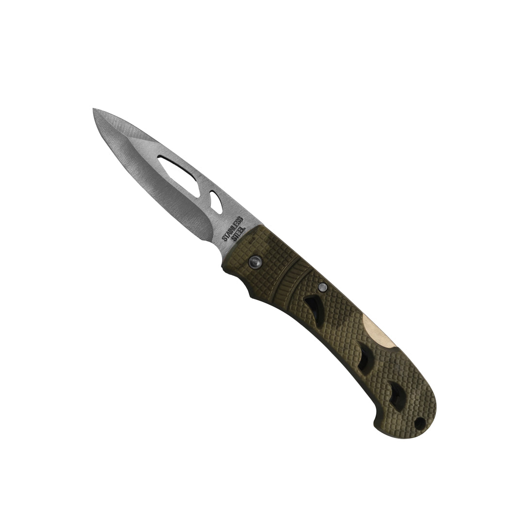 NAVAJA C/MANGO ESTILO MILITAR 2 DISEÑOS (F. 240 UNI)