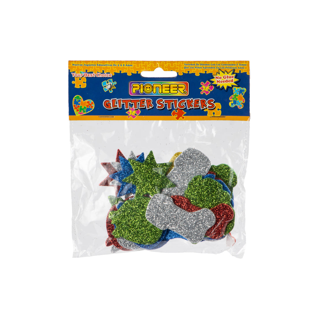 FIGURAS DE FOAMY POINTER C/ESCARCHA FIG. NAVIDEÑAS (F. 180 BAG)