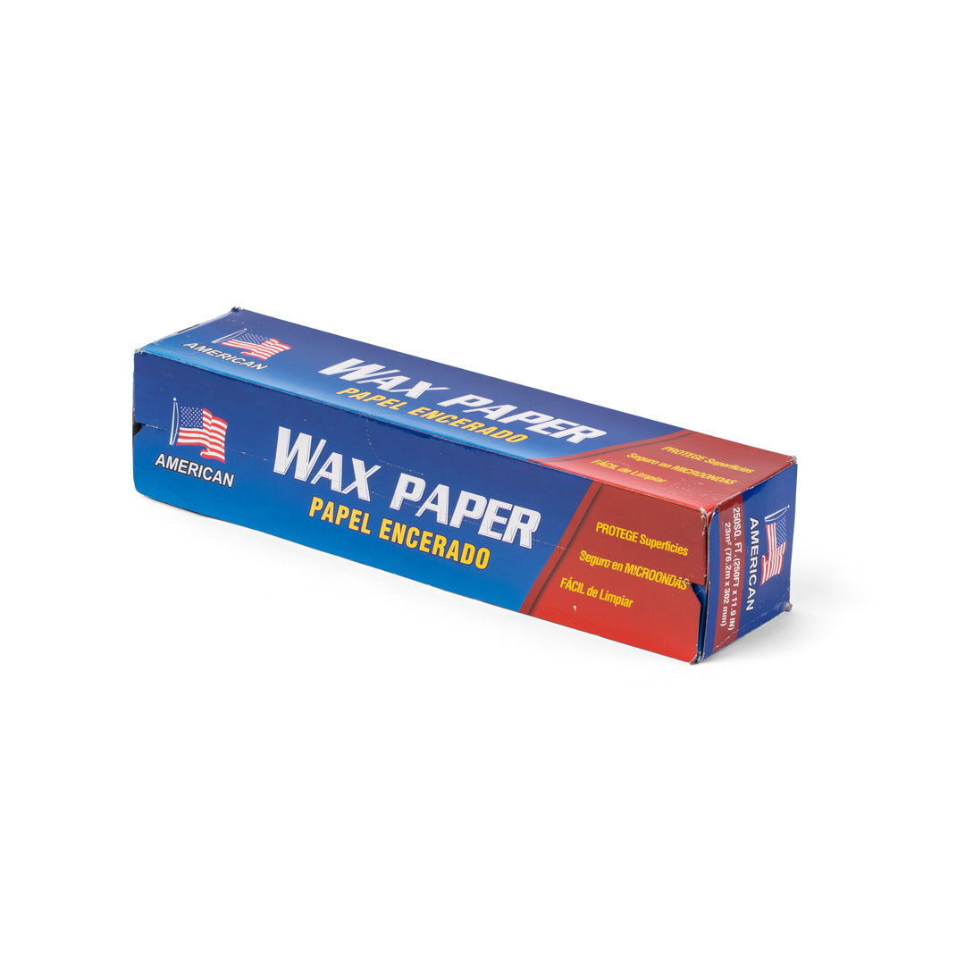 PAPEL ENCERADO AMERICAN 76.2M X 30.2CM (F. 12 ROLLOS)