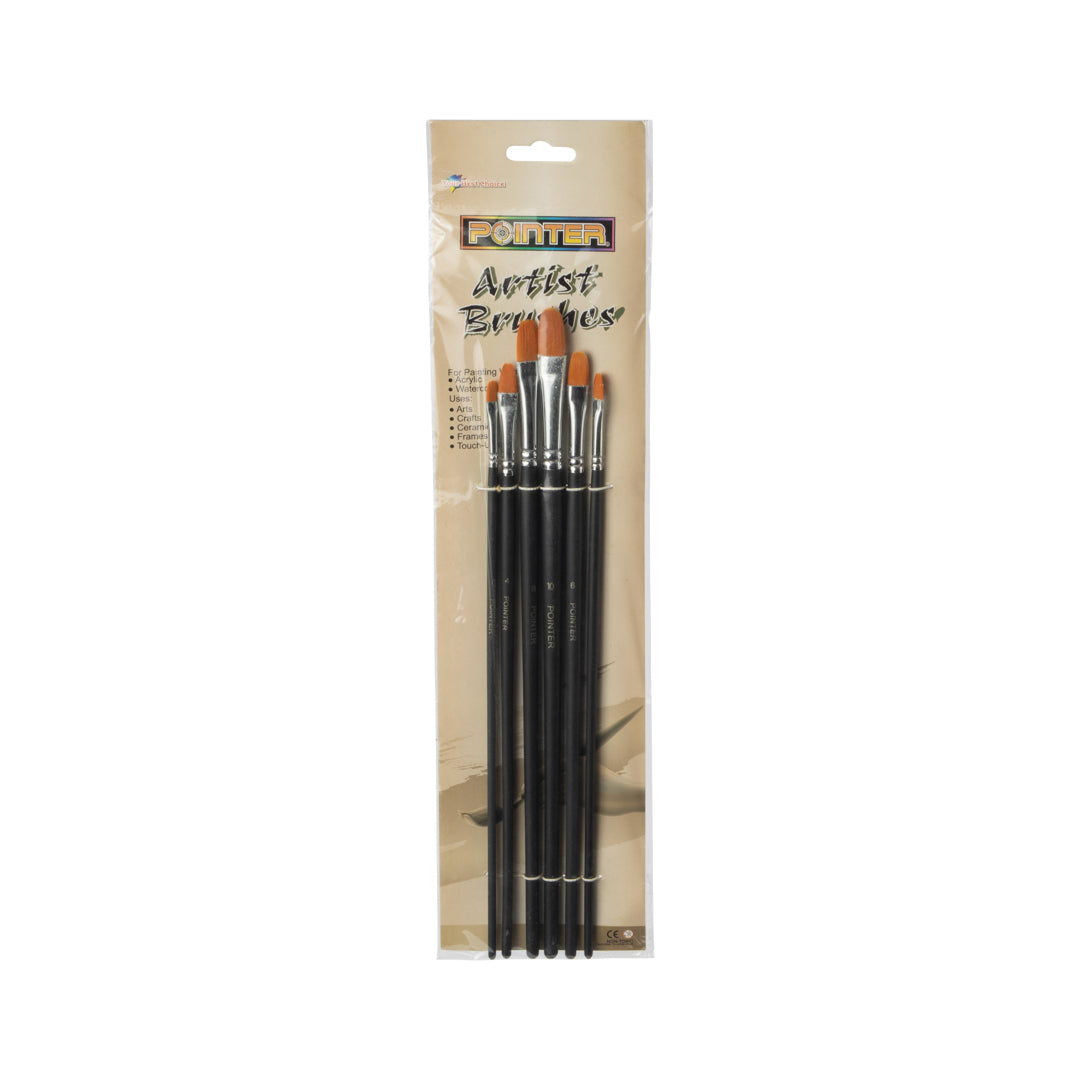 SET DE PINCELES POINTER PLANOS BX6 (F. 72 SETS)