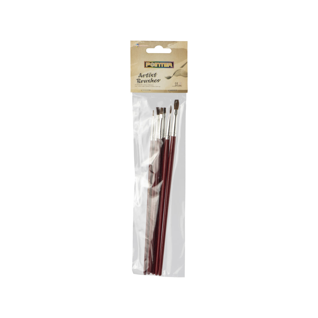 SET DE PINCELES POINTER SURTIDOS BX6 (F. 576 SETS)