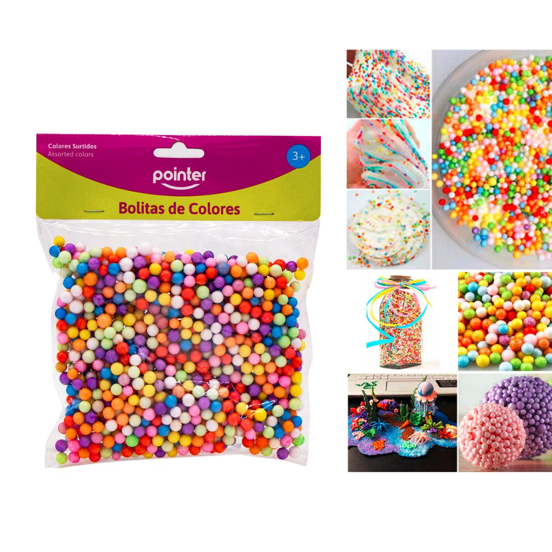 BOLITAS COLORES POINTER (F. 144 SETS)