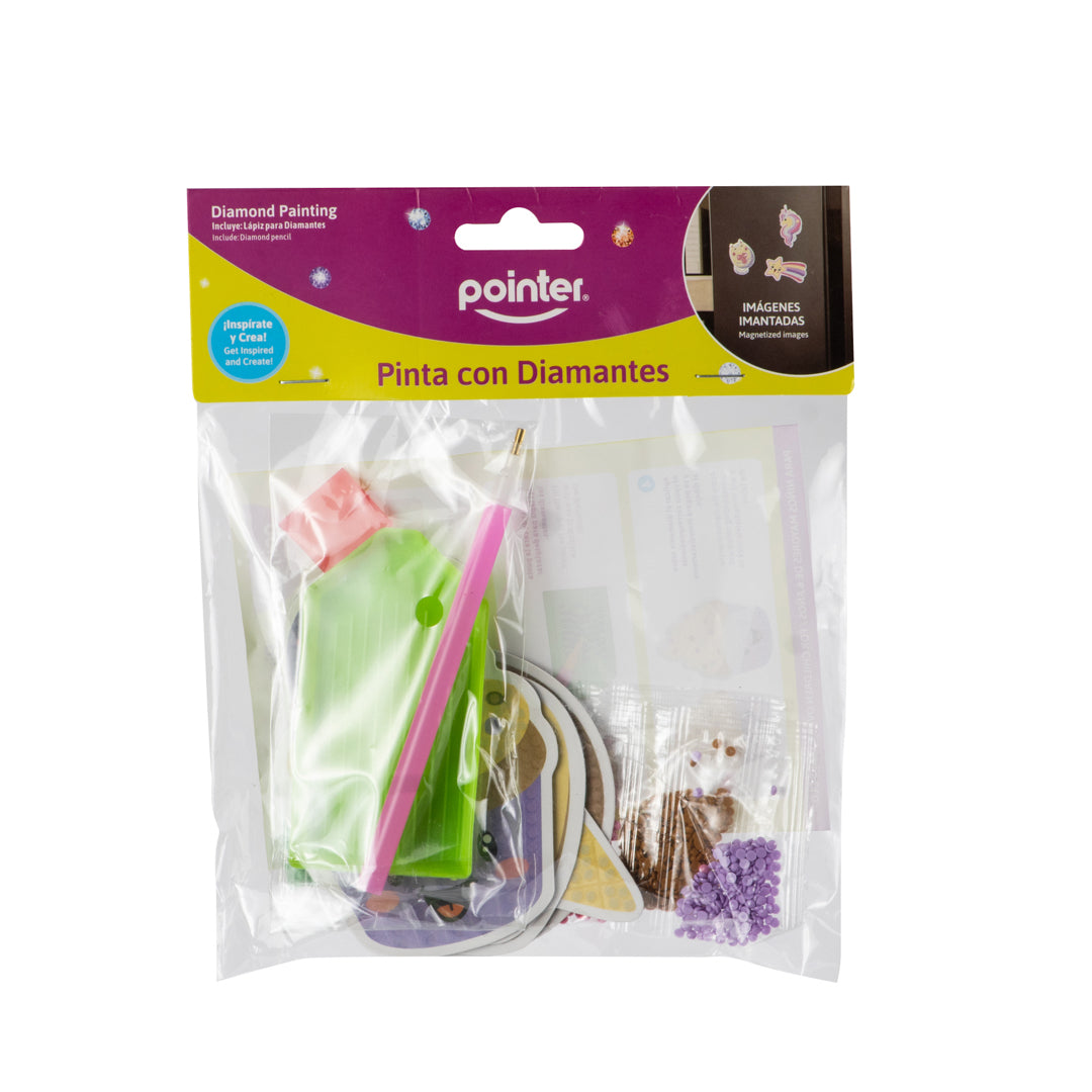 PINTA CON DIAMANTES POINTER MAGNETICO 5 PIEZAS (F. 144 SETS)
