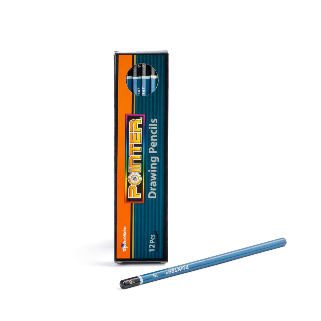 LAPIZ PARA DIBUJO POINTER DE GRAFITO CX12 7B (F. 240 DOC)