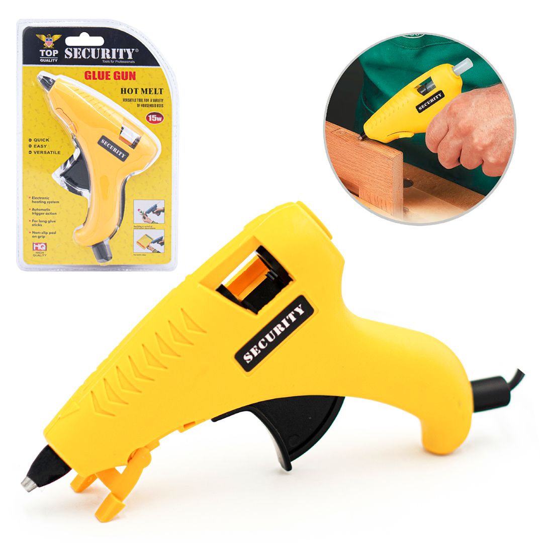 PISTOLA PARA SILICON SECURITY 15W (F. 72 PZA)