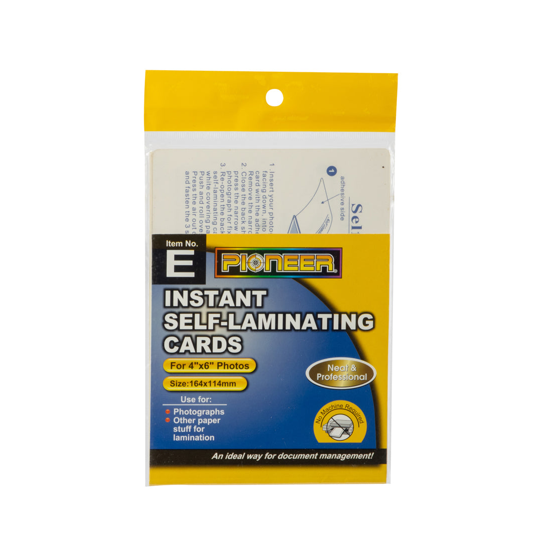 LAMINA PARA PLASTIFICAR POINTER PX5 4"X6" (F. 300 SETS)