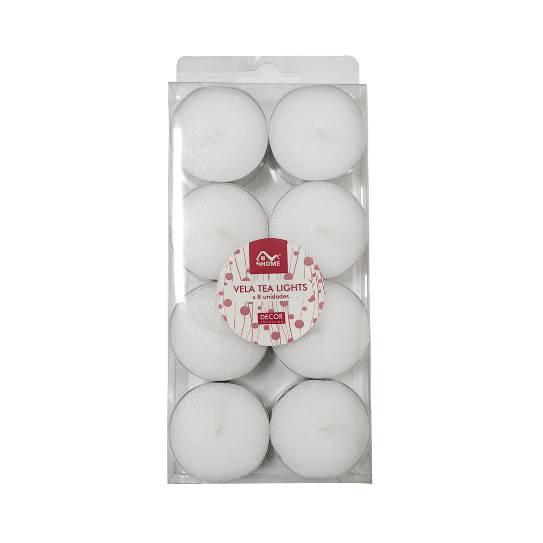 VELA TEA LIGHTS 4HOME (F. 120 SETS)