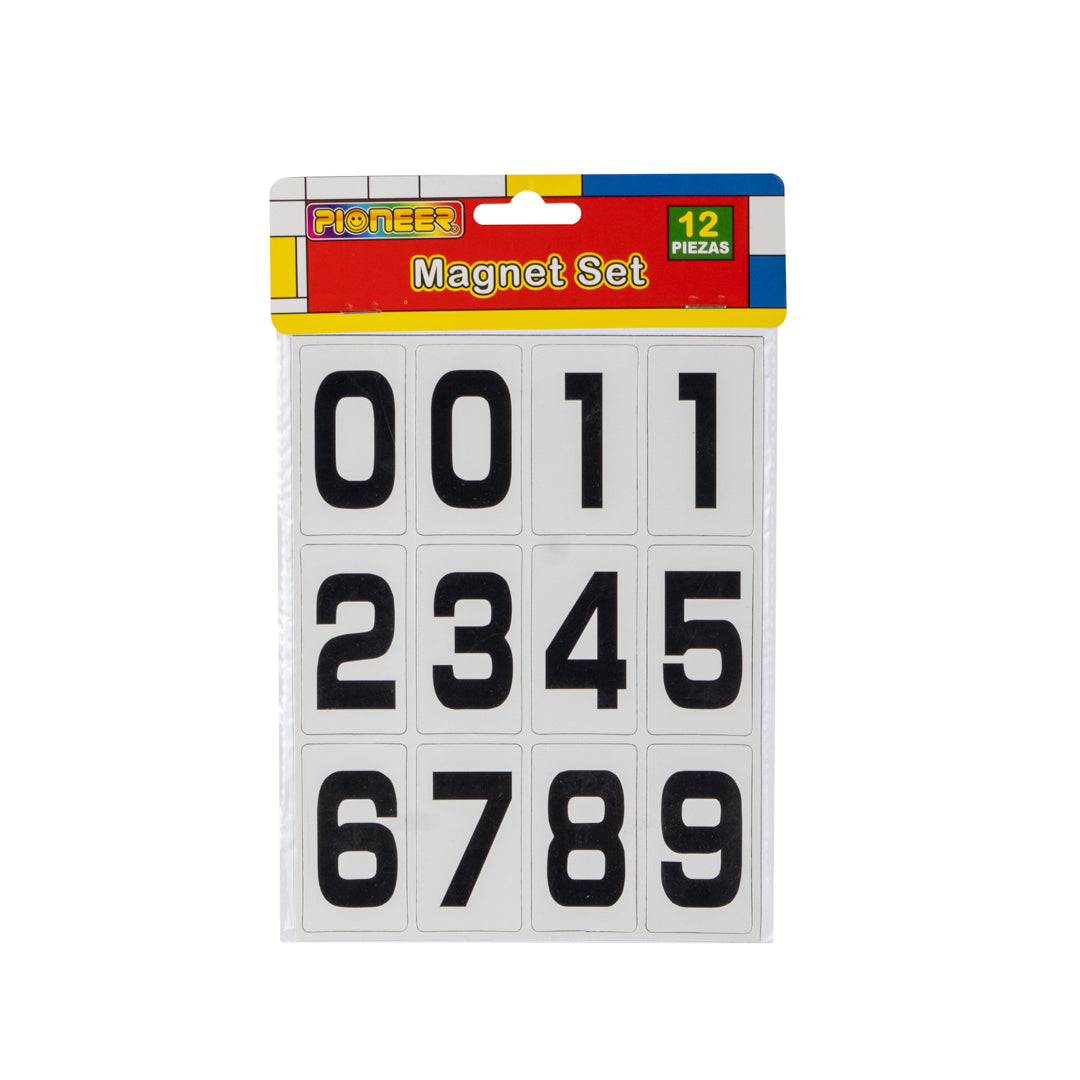 NUMEROS MAGNETICOS POINTER CX12 23X41MM (F. 240 SETS)
