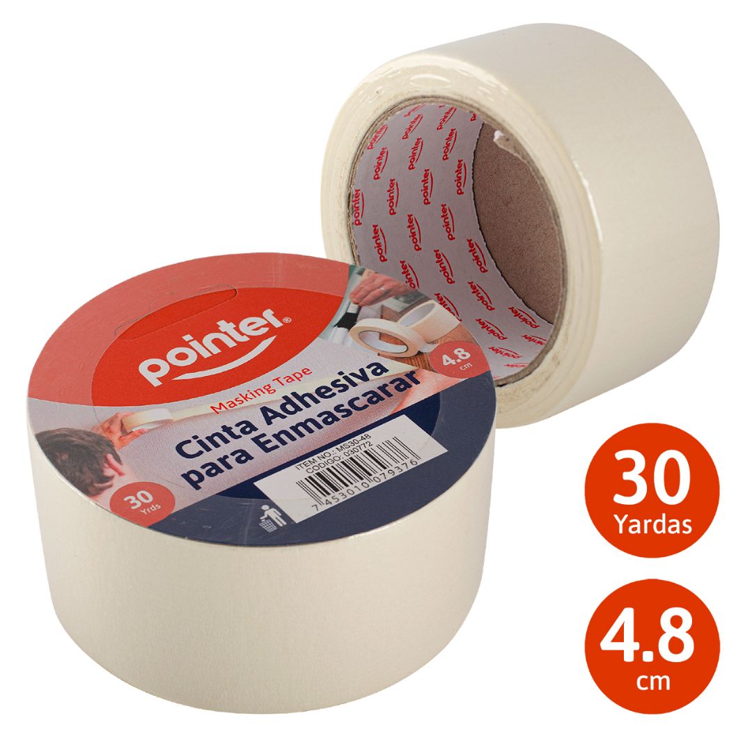 MASKING TAPE POINTER 2" X 30YDS (F. 36 UNI)