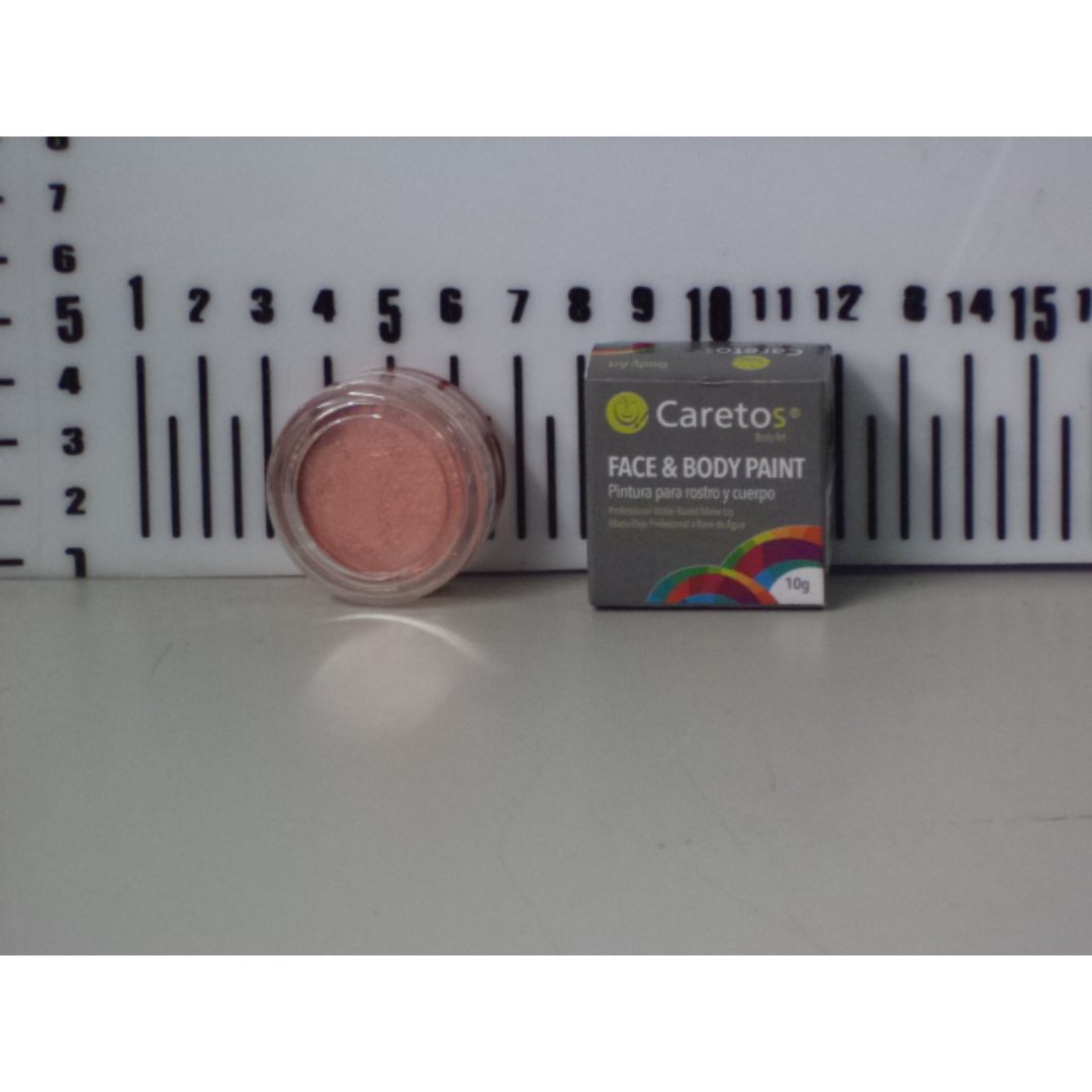 PINTA CARITAS CARETOS NARANJA PERLADO 10G (F. 120 UNI)