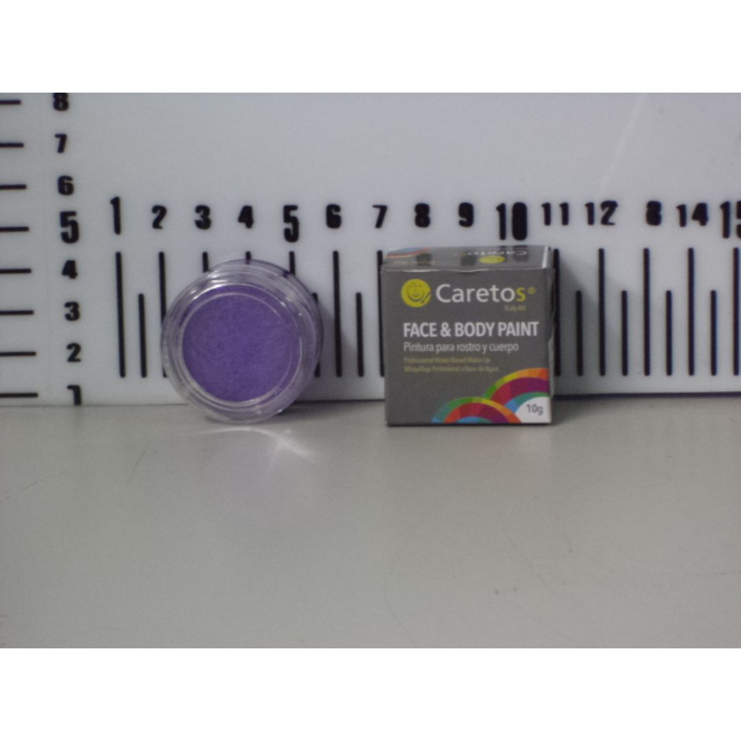 PINTA CARITAS CARETOS MORADO PERLADO 10G (F. 120 UNI)