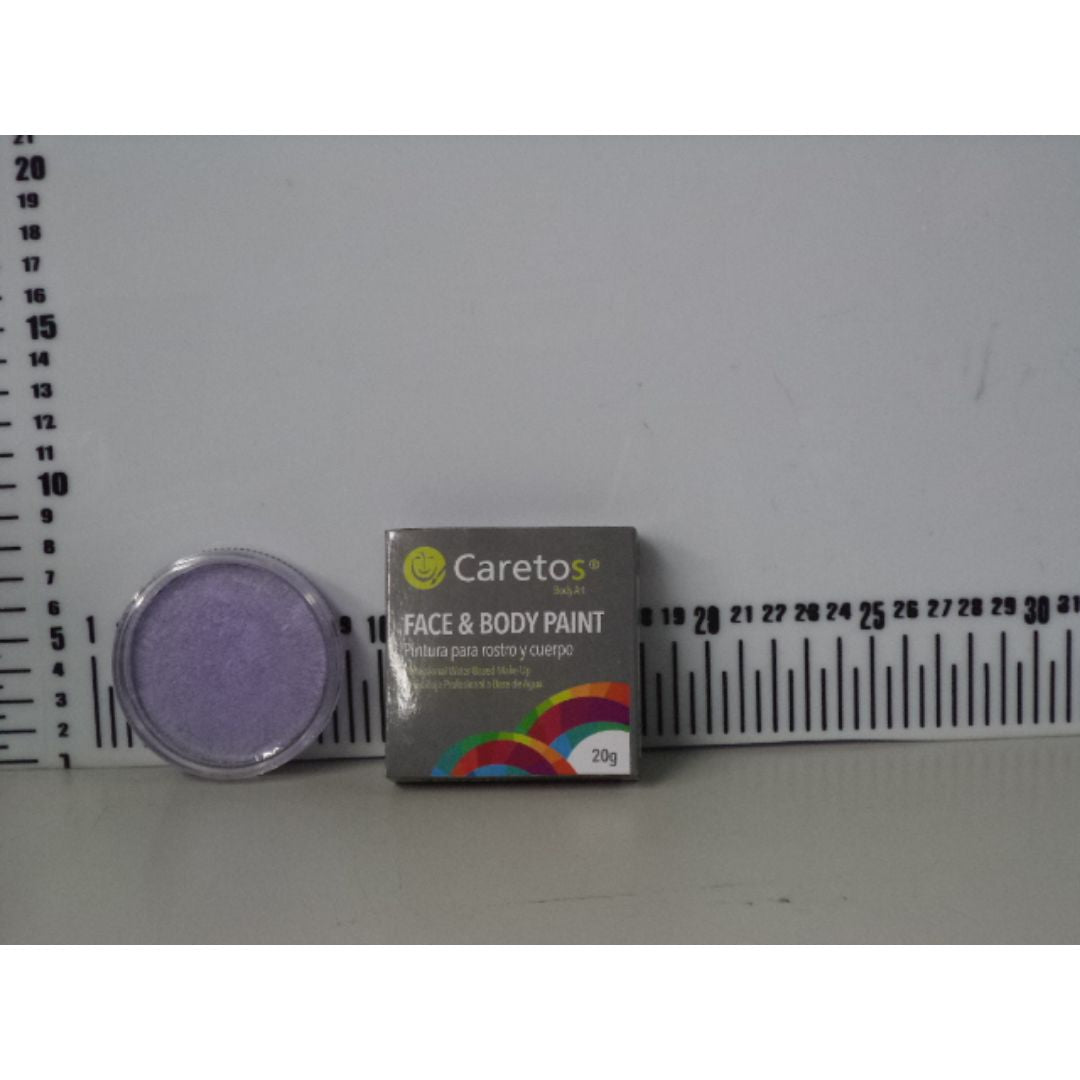 PINTA CARITAS CARETOS LILA PERLADO 20G (F. 120 UNI)
