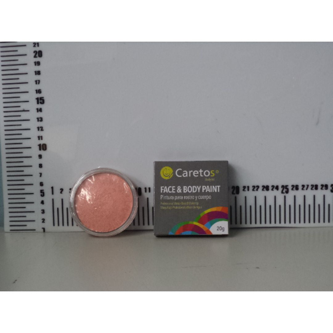 PINTA CARITAS CARETOS NARANJA PERLADO 20G (F. 120 UNI)