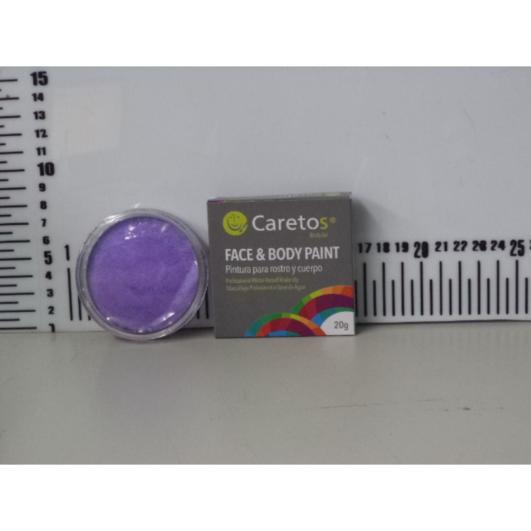PINTA CARITAS CARETOS MORADO PERLADO 20G (F. 120 UNI)