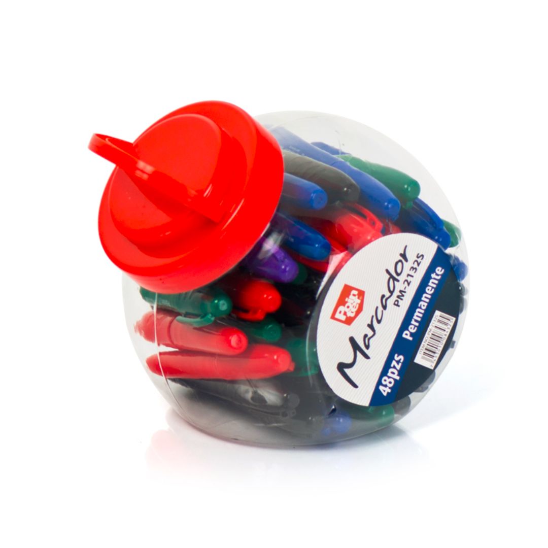 MARCADOR PERMANENTE POINTER MINI BOTEX48 4 COL (F. 24 BOX)