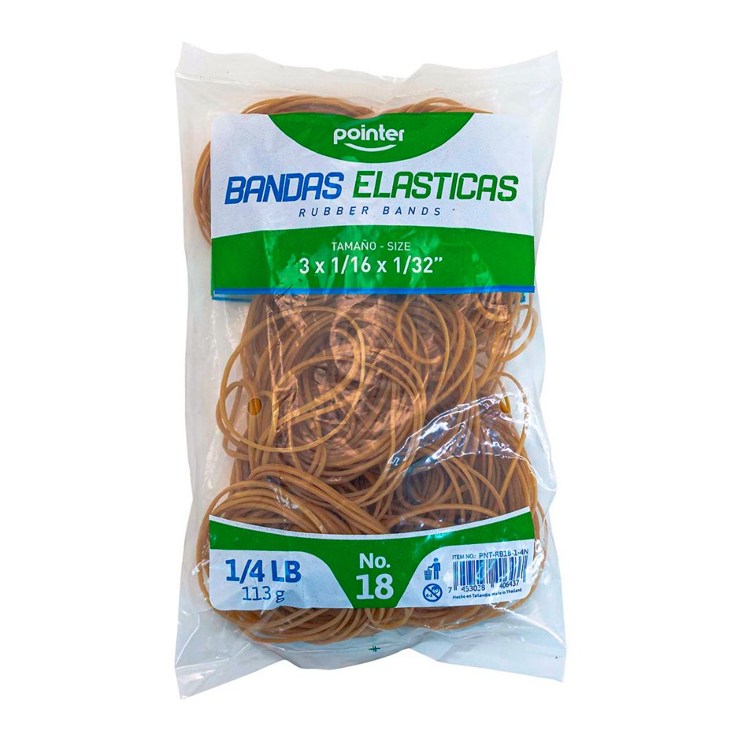 HULE DELGADO POINTER NATURAL NO.18 1/4LB 113G (F. 80 BAG)