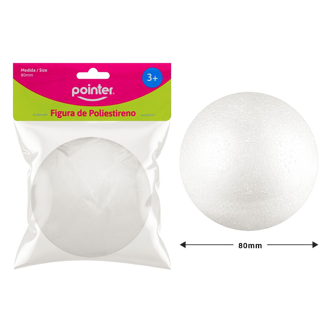 ESFERA DE DUROPORT POINTER 80MM BX1 (F. 96 PZA)