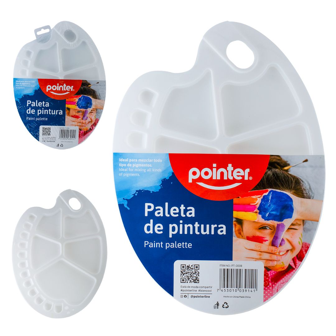 MEZCLADOR OVALADO POINTER DE PLASTICO T/GRANDE (F. 48 UNI)