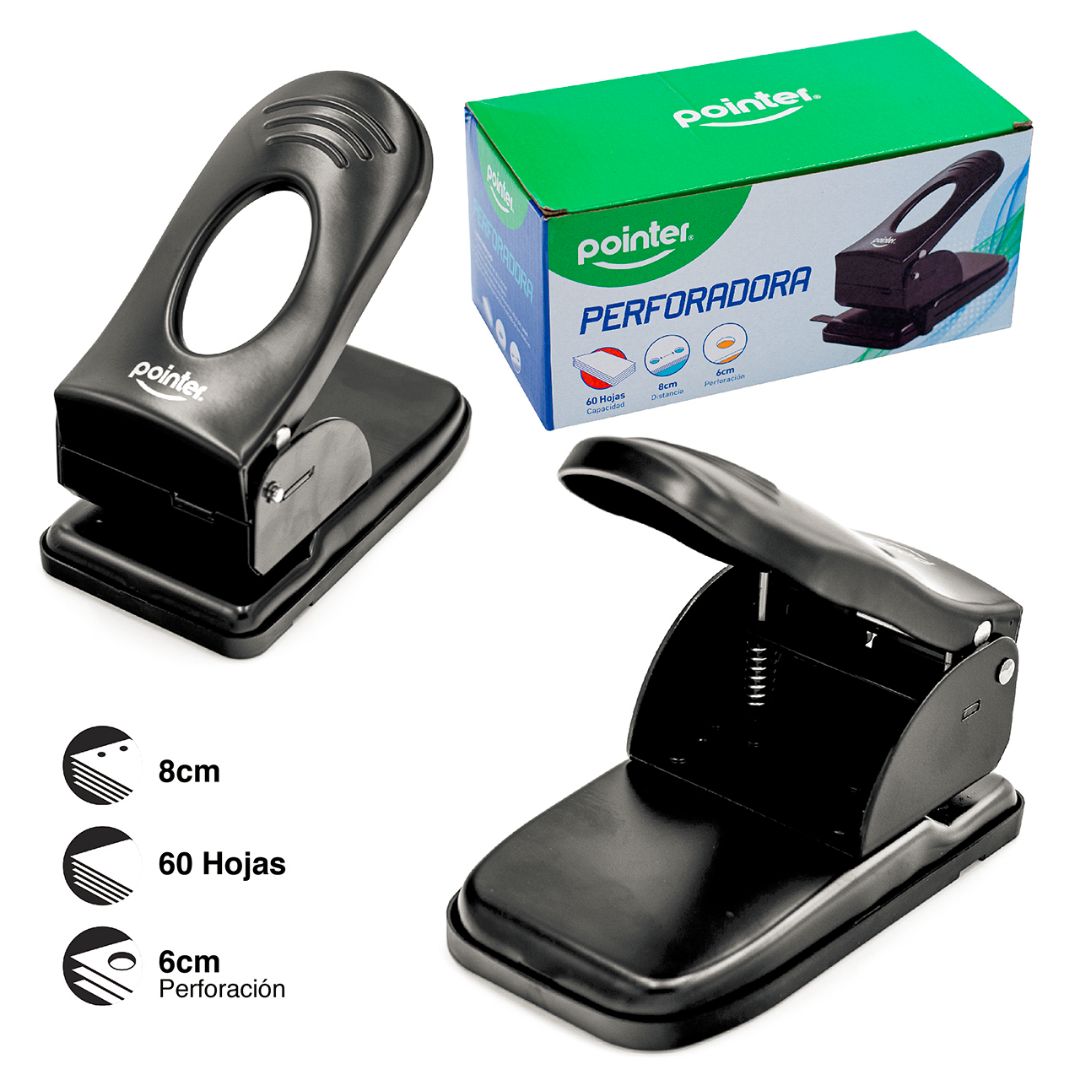 PERFORADOR POINTER P/60 HOJAS (F. 12 PZAS)