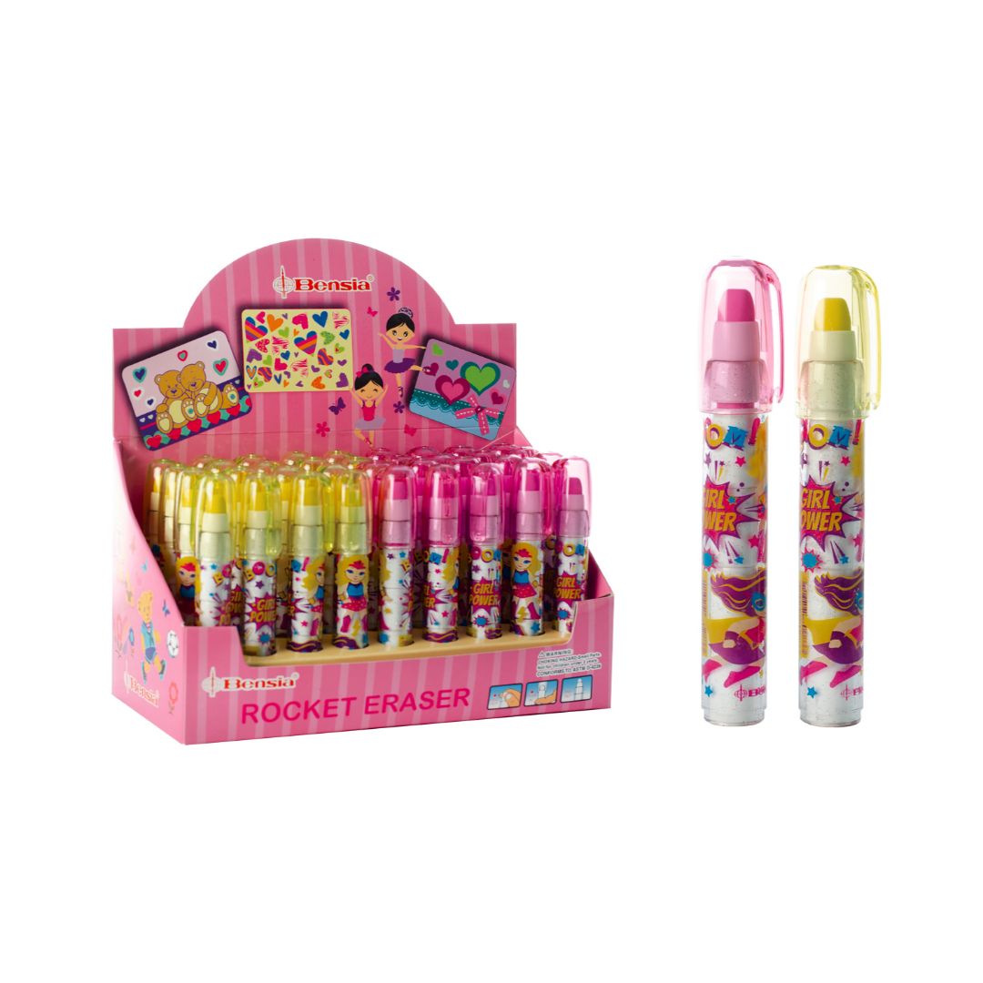 PORTABORRADOR BENSIA GIRL POWER 2 COL. CX36 (F. 24 BOX)