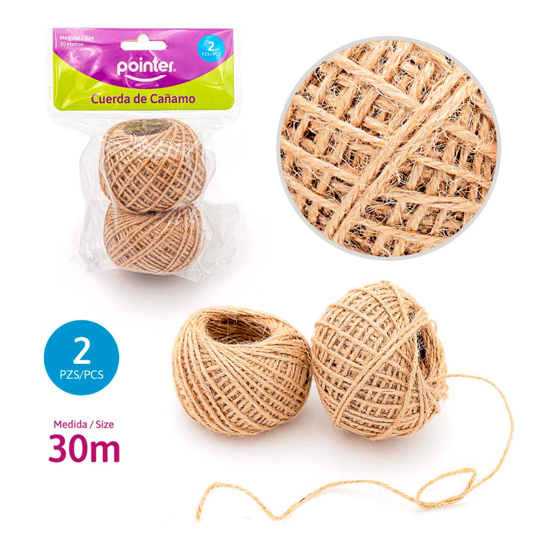 CAÑAMO POINTER BX2 30M (F. 72 SETS)