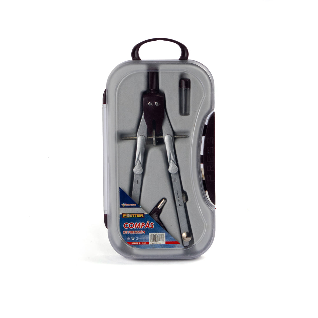 COMPAS POINTER DE PRECISION METALICO C/ADAPTADOR (F. 96 UNI)