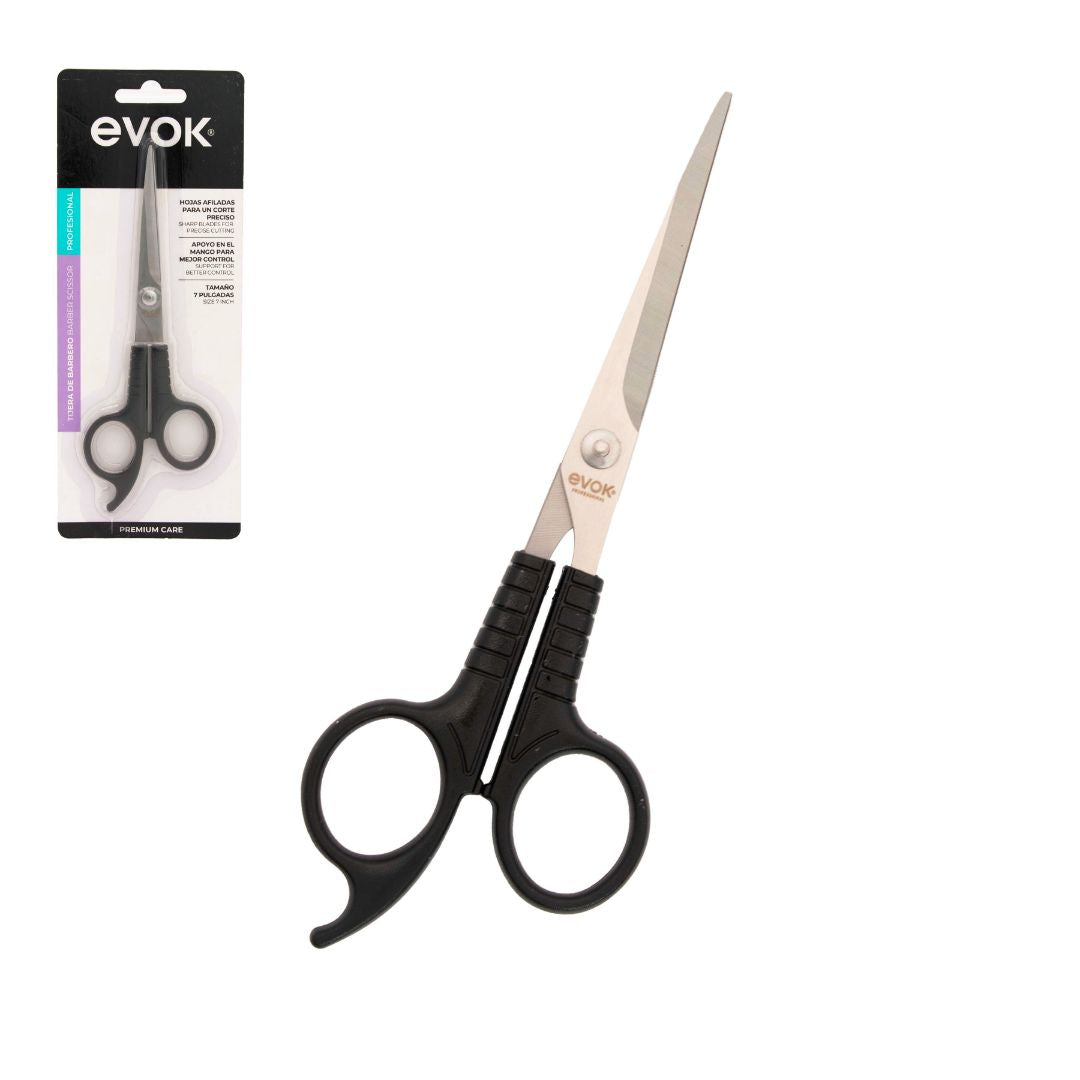 TIJERA DE BARBERO EVOK 7" (F. 600 UNI)