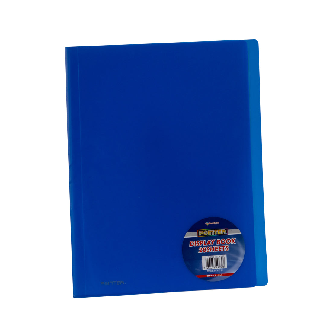 LIBRO DE PRESENTACION POINTER 20 FUNDAS 3 COL. CARTA (F. 96 UNI)