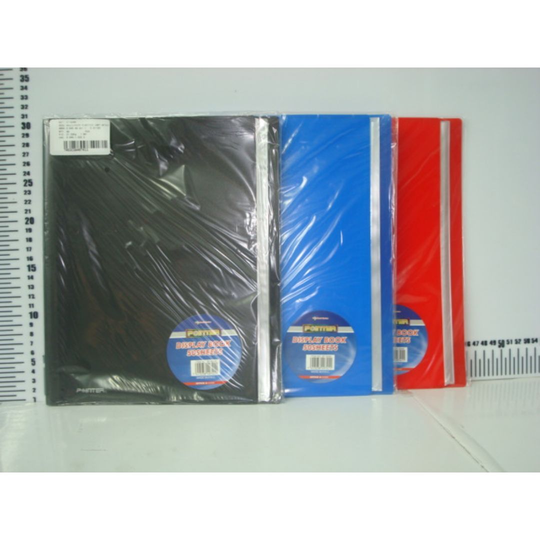 LIBRO DE PRESENTACION POINTER 50 FUNDAS 3 COL. (F. 96 UNI)