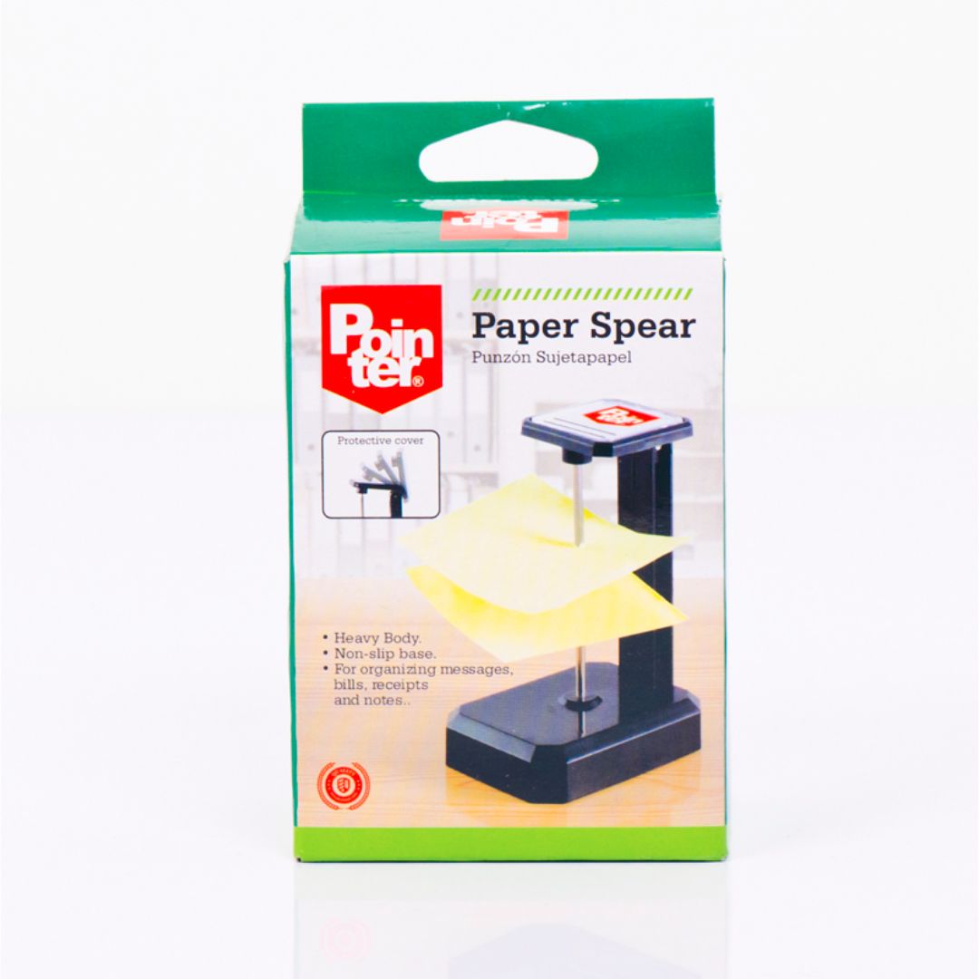 PUNZON SUJETA PAPEL POINTER C/CUBIERTA (F. 96 UNI)