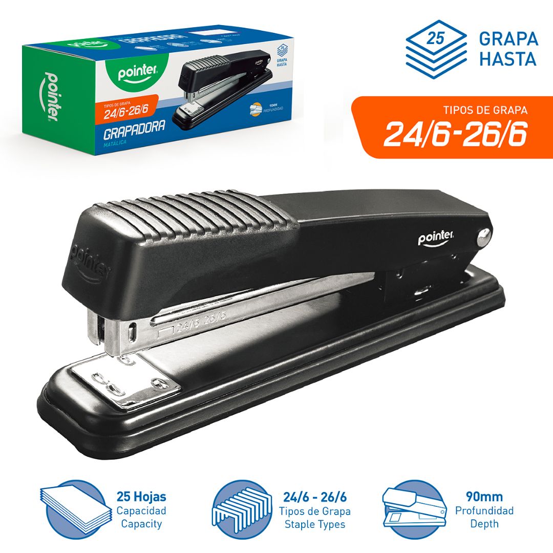 ENGRAPADORA POINTER GRANDE METALICA 25 H. (F. 72 PZAS)