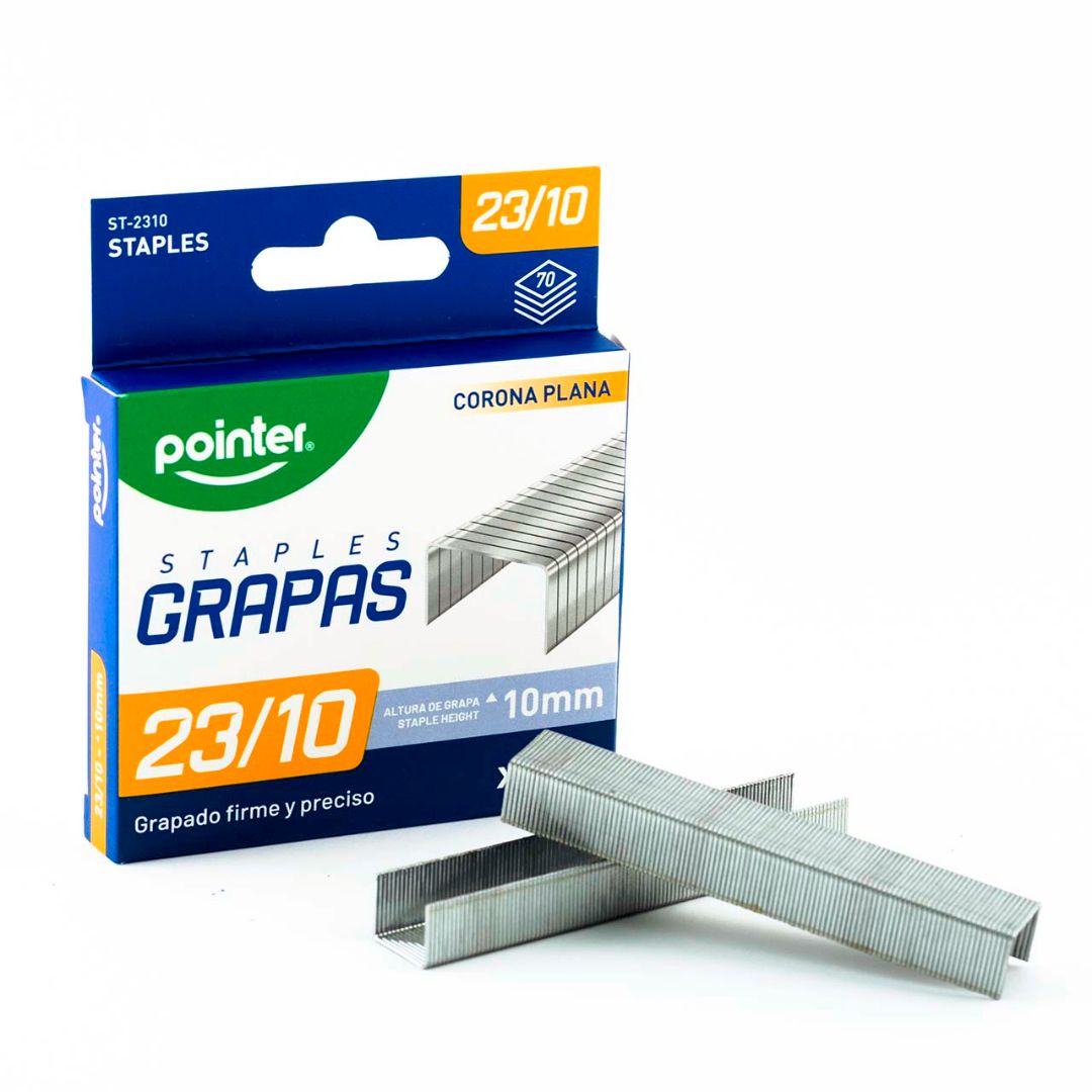 GRAPA INDUSTRIAL POINTER CX1000 23/10 P/70H. 10MM (F. 200 BOX)