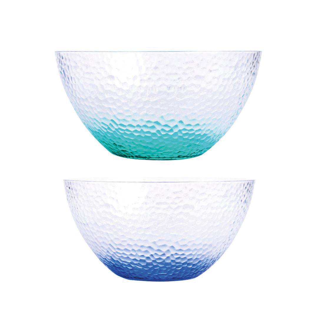 ENSALADERA PLASTICA 2 COLORES 25X12.5X11 CM (F. 60 PZA)