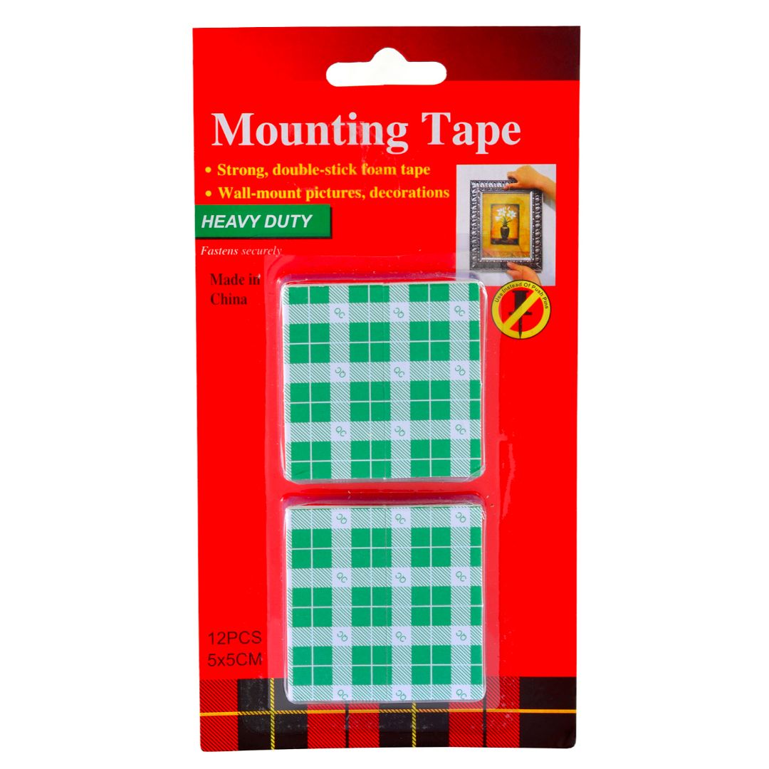 MOUNTING TAPE CUADROS 5X5CMS (F. 144 SETS)