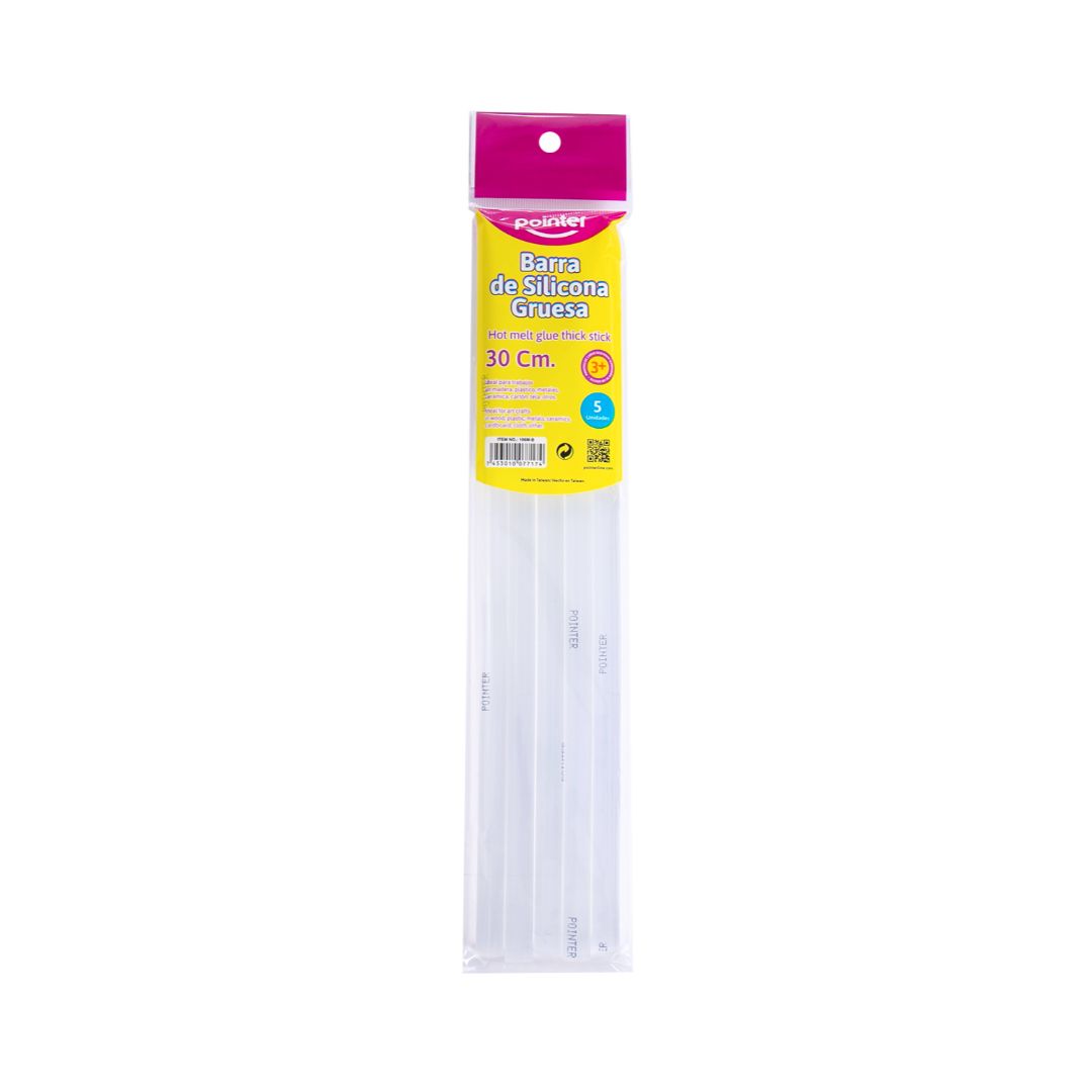 SILICON EN BARRA DELGADA POINTER BX10 11.2X300MM (F. 150 SETS)