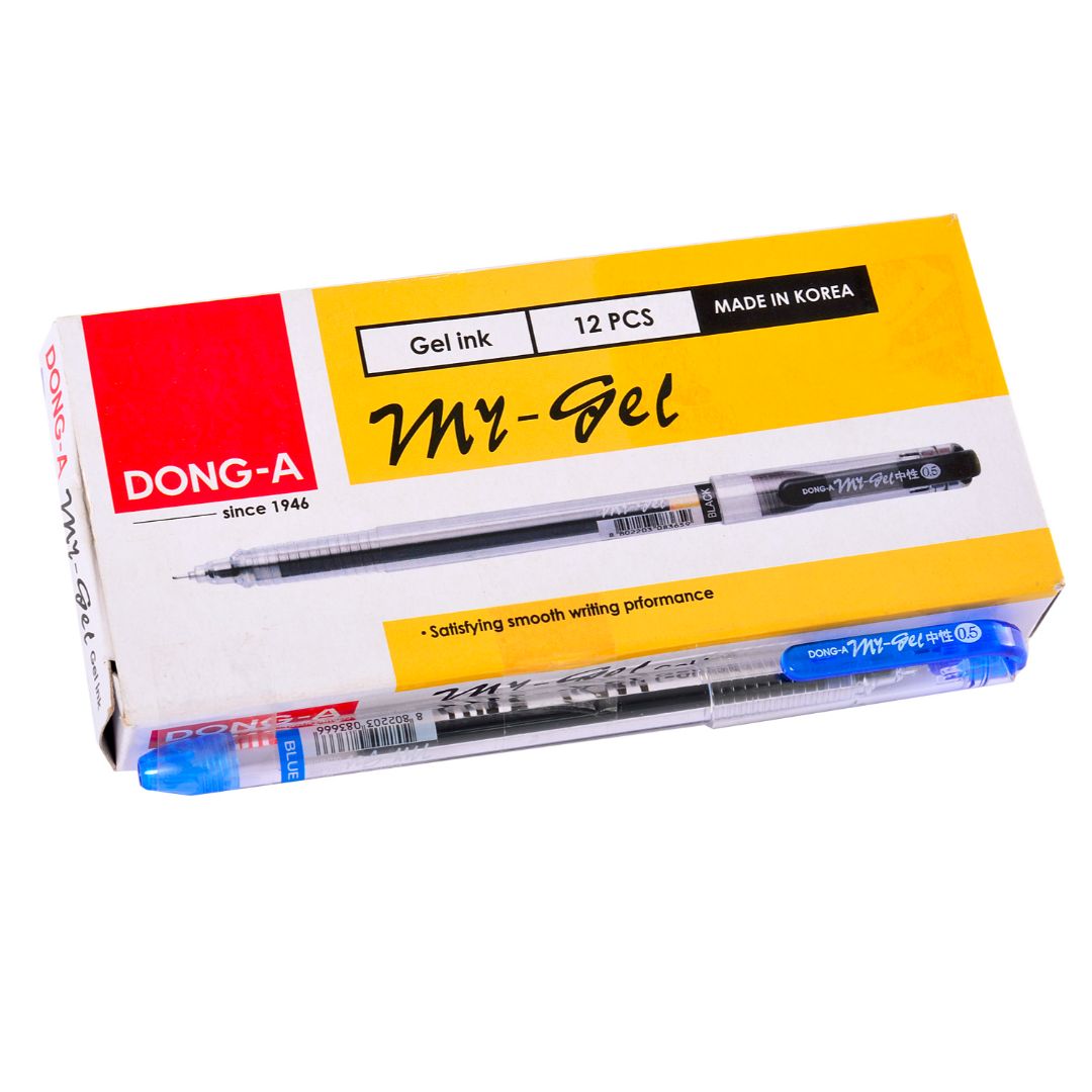 BOLIGRAFO DONGA MY GEL 0.5MM CX12 AZUL (F. 96 DOC)