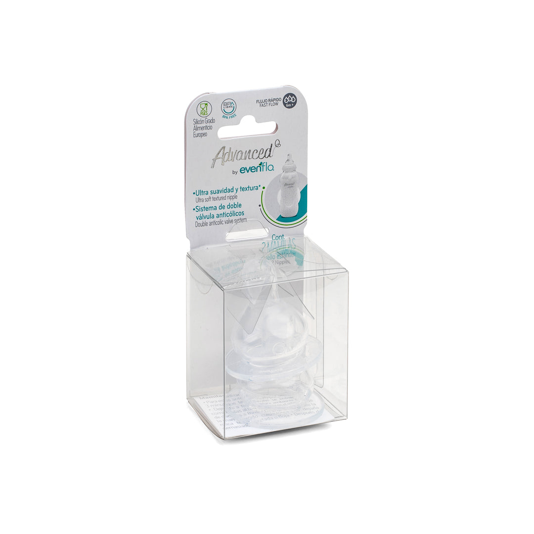 MAMONES EVENFLO ADVANCE LIGHT FLUJO RAPIDO SETX2 (F. 6 PZA)