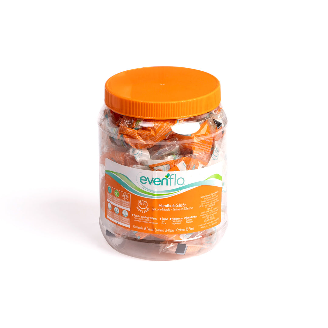 MAMONES ANATOMICOS EVENFLO BOTEX36 (F. 4 BOT)
