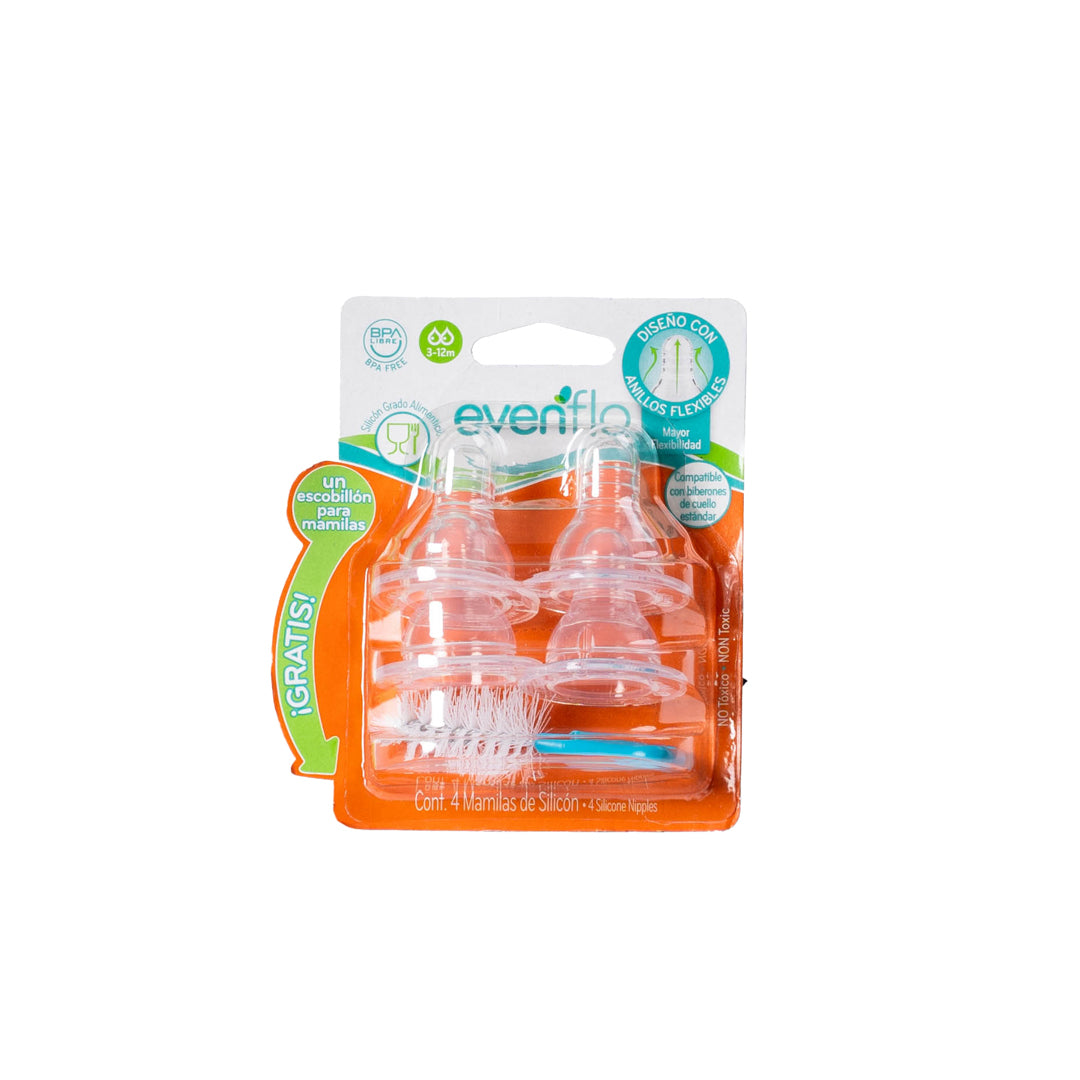 MAMONES EVENFLO PX4 P/CUELLO ESTANDAR C/ESCOBILLA (F. 24 UNI)